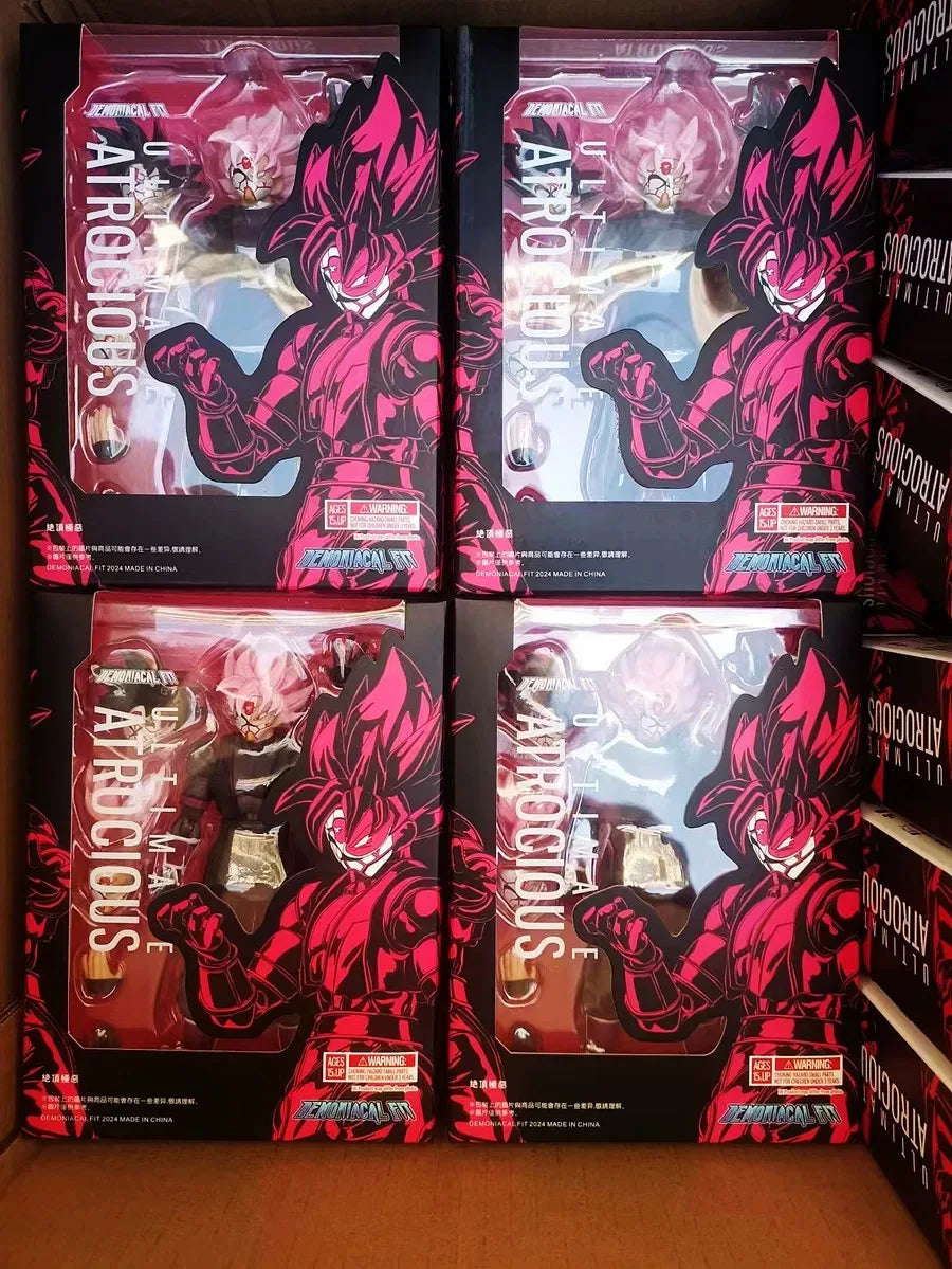 Demoniacal Fit Zamasu & Son Goku Black Action Figures