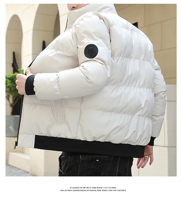 Men's Winter Jacket - Warm & Windproof 2025