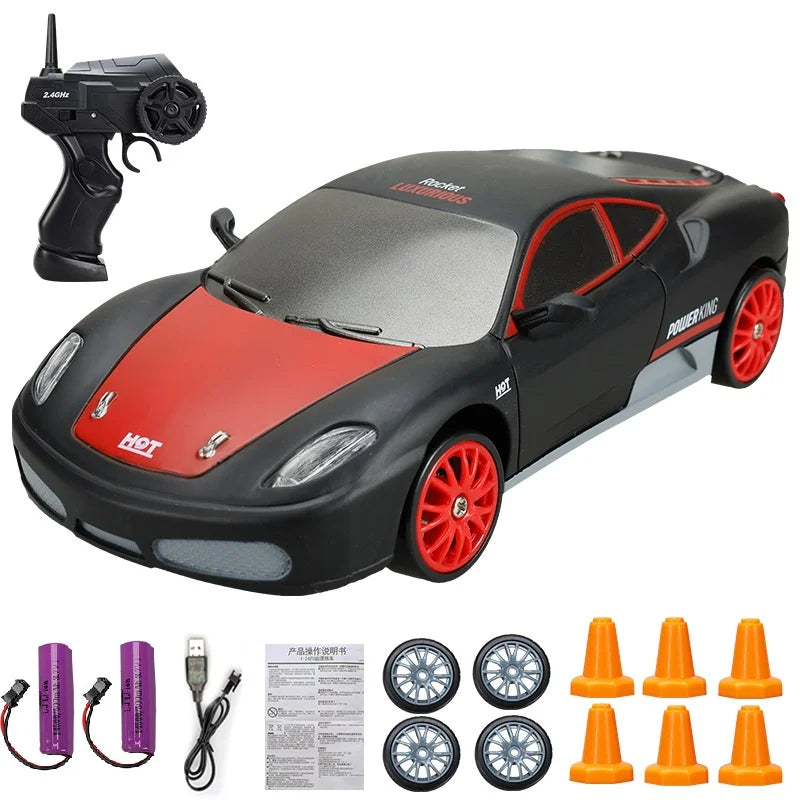 2.4G High-Speed Drift RC Car - 4WD AE86 Model GTR