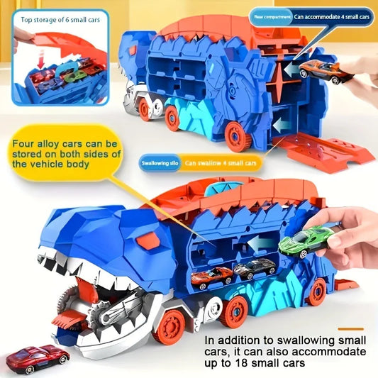 Dinosaur Transporter Truck Toys