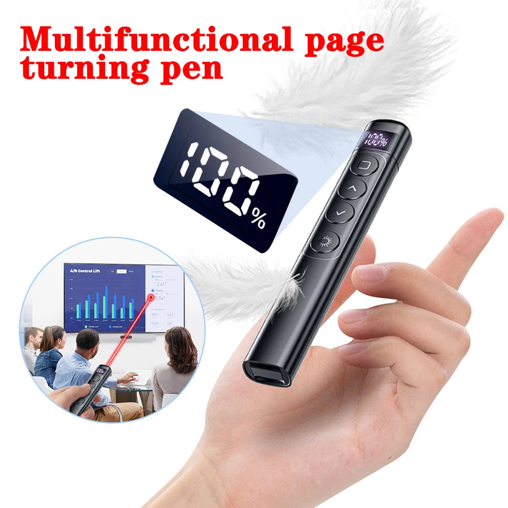 Rechargeable Presentation Remote with Laser Pointer