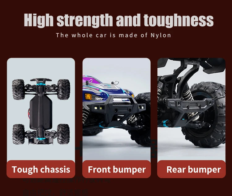 1:16 High-Speed 4WD RC Car - 70KM/H or 50KM/H