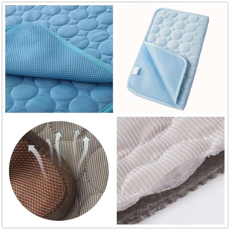 Extra Large Dog Cooling Mat – Durable Pet Ice Pad for Cats & Dogs