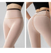 High-Waist Seamless Fleece Warm Leggings for Women