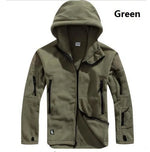 Men's Winter Thermal Fleece Tactical Jacket