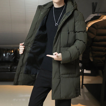 Men’s Winter Korean Fashion Thickened Down Coat