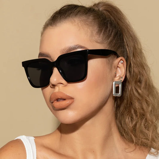 Colorful Designer Vintage Square Eyewear
