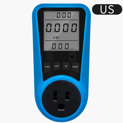 Multi-Plug Digital Power Meter – Voltage, Watt & Energy Tester (AC 230V)