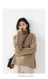 CHIC VEN Korean Women's Loose Turtleneck Sweater