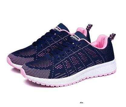Stylish Women's Platform Sneakers – Breathable & Trendy