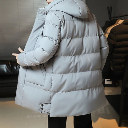 Men’s Winter Korean Fashion Thickened Down Coat