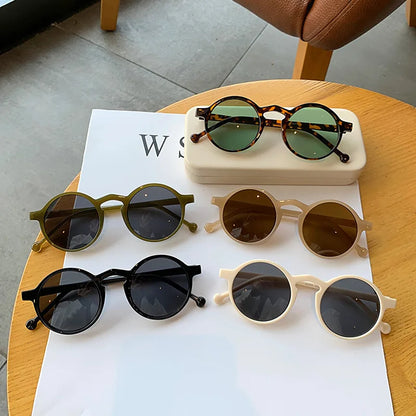 Vintage Designer Black Sun Glasses