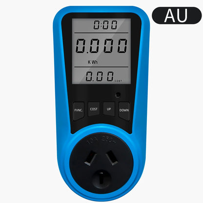 Multi-Plug Digital Power Meter – Voltage, Watt & Energy Tester (AC 230V)