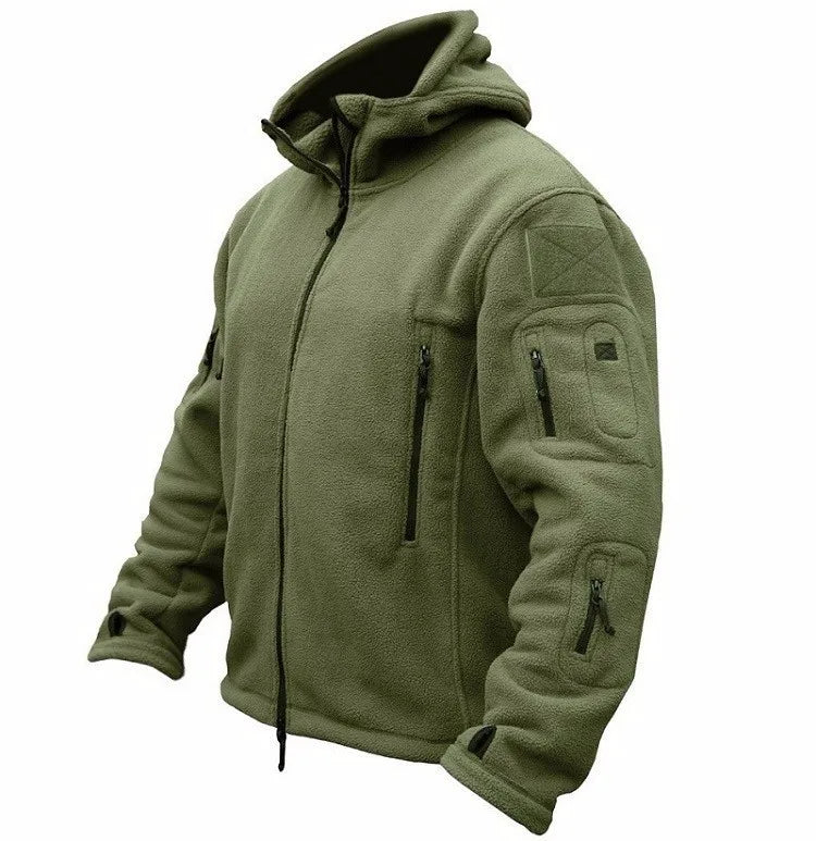 Men's Winter Thermal Fleece Tactical Jacket