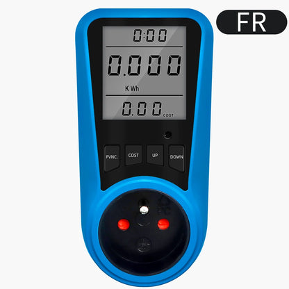 Multi-Plug Digital Power Meter – Voltage, Watt & Energy Tester (AC 230V)