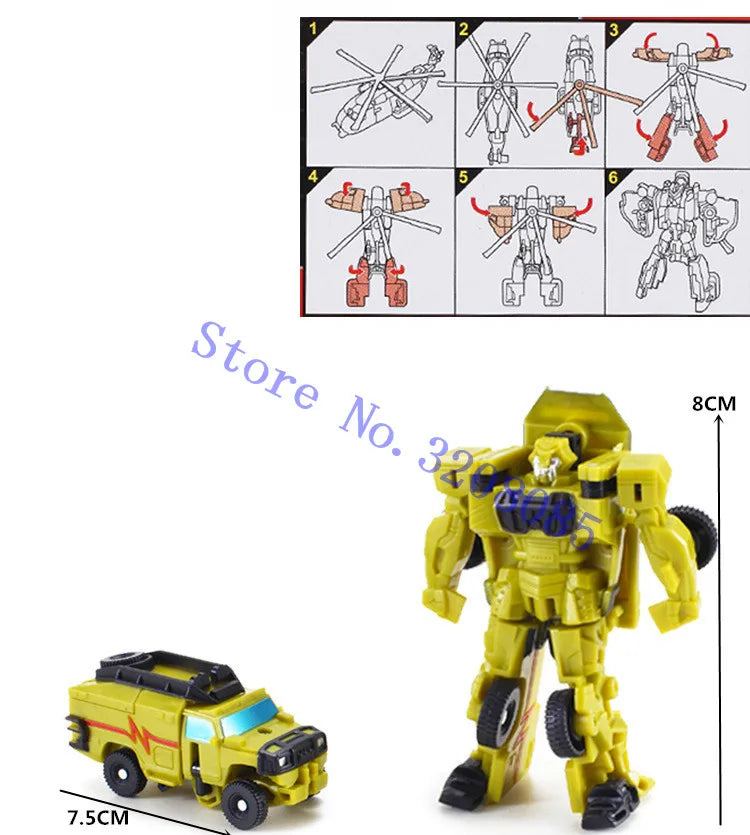Deformation Robot Action Figures Toy