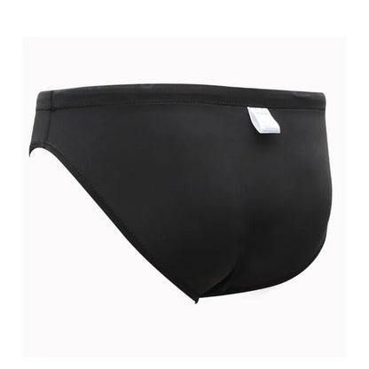 Men’s Shark Skin Swim Trunks Quick Dry Competition Boxer Briefs