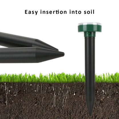 Solar Ultrasonic Pest Repeller for Garden Yard Snake Mouse Control