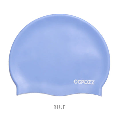 Copozz Silicone Swimming Cap for Men and Women, Waterproof