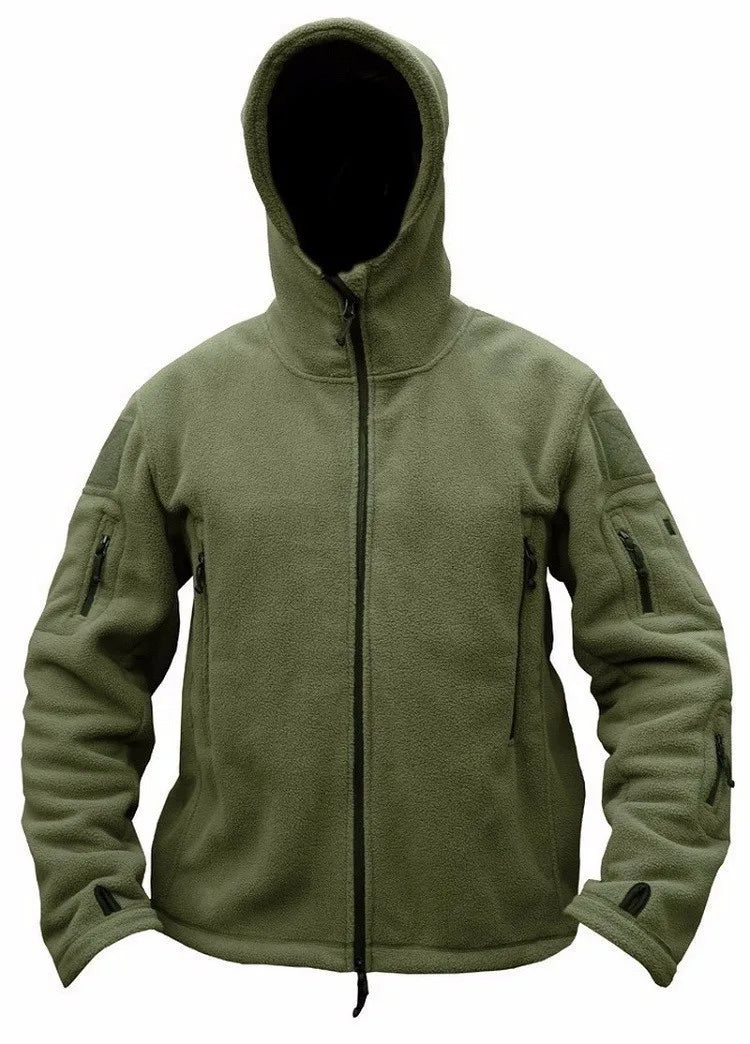 Men's Winter Thermal Fleece Tactical Jacket