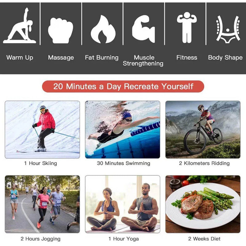 Ultimate EMS Ab Trainer & Slimming Belt - Effective Weight Loss Solution