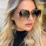 Oversized Square Sunglasses for Women