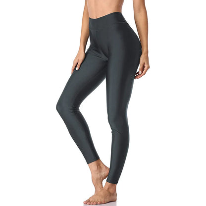Anfilia High Waisted Swim Leggings for Women – Modest Swim Tights
