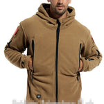 Men's Winter Thermal Fleece Tactical Jacket