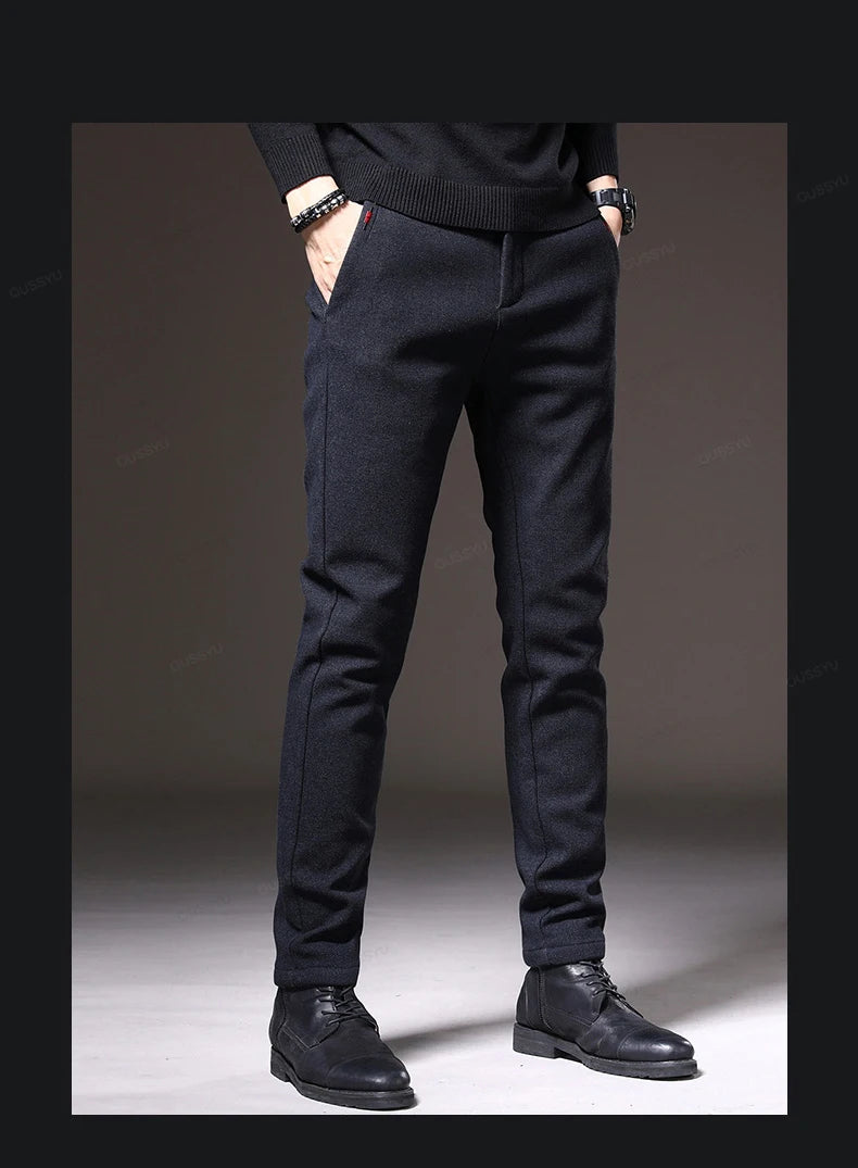 Men’s Slim Fit Stretch Cotton Pants