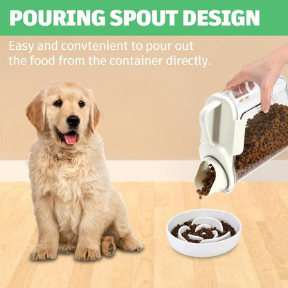 Large Pet Food Storage Container with Lid