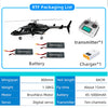 FLY WING Airwolf FW450 V2 6CH RC Helicopter RTF – GPS Flight Control