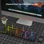 RGB Backlit 104-Key Wired Gaming Keyboard