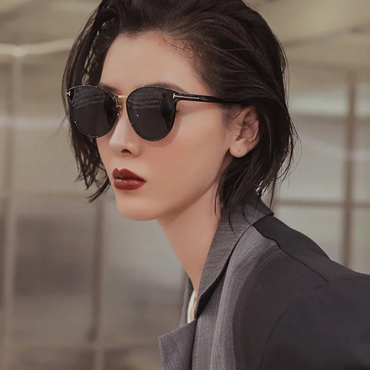2025 Cat Eye Polarized Sunglasses for Women Ultralight Luxury Fashion Shades