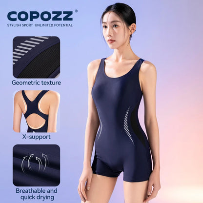 Women’s One Piece Surf Swimsuit UPF 50+ Rash Guard Bodysuit