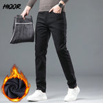 HIQOR Men's Fleece-Lined Winter Pants