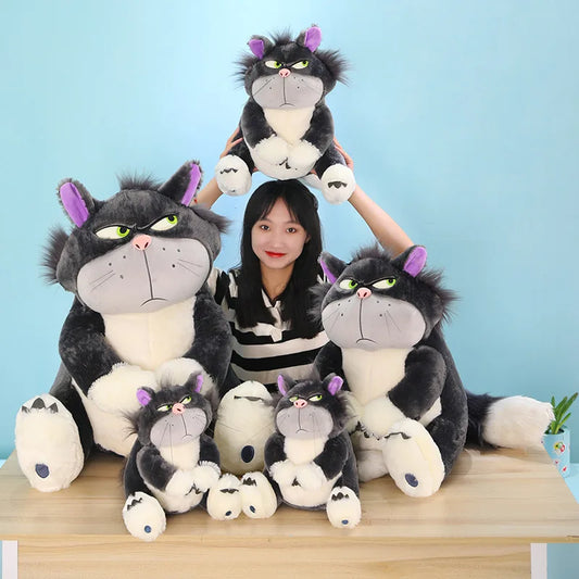 Charming Disney Lucifer Plush - Authentic 30-60cm Cinderella’s Cat