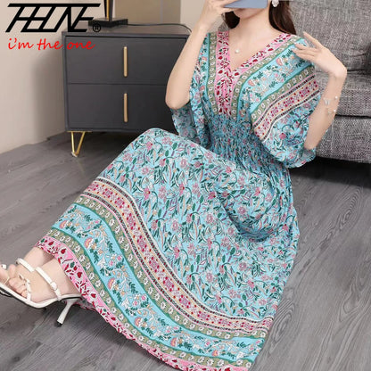 Women’s Vintage Summer Beach Dress
