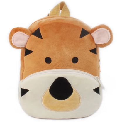 3D Cartoon Plush Kids School Backpack
