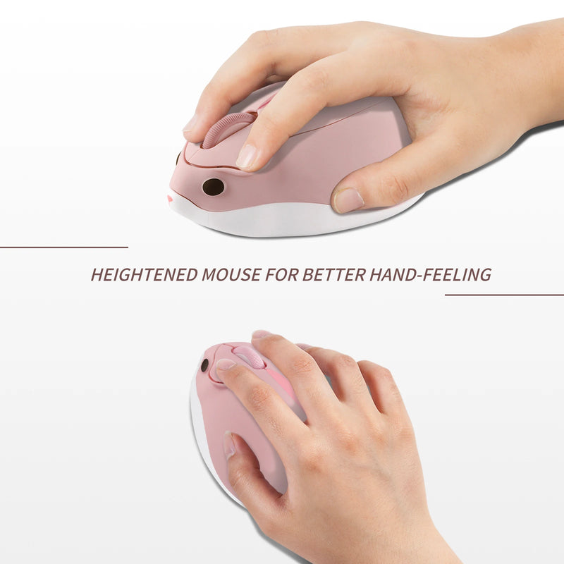 Mini Hamster 2.4G Wireless Bluetooth Mouse