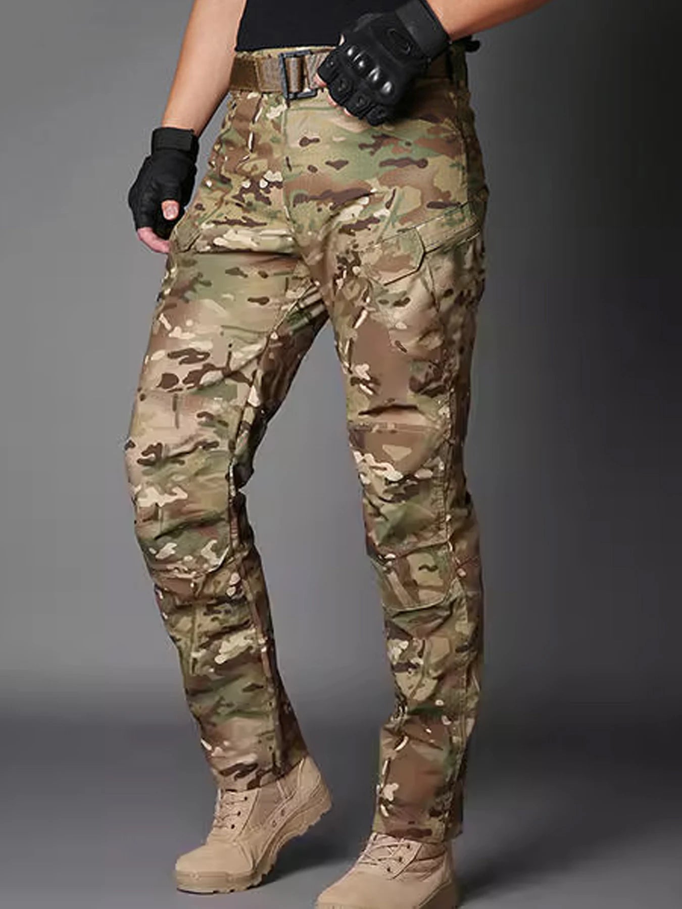 Men’s Tactical Waterproof Cargo Pants – Military Quick-Dry Trousers