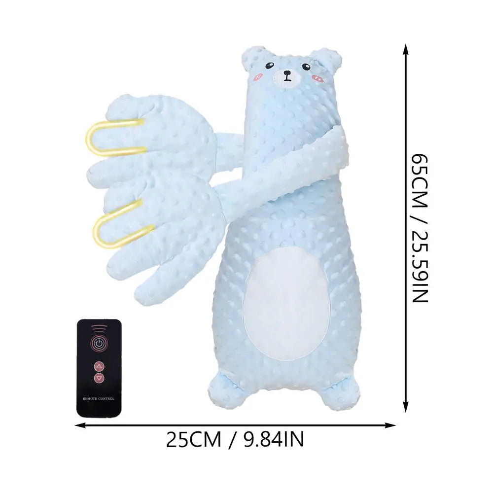Automatic Baby Sleep Aid Pillow with Remote, Adjustable Soothing Palms