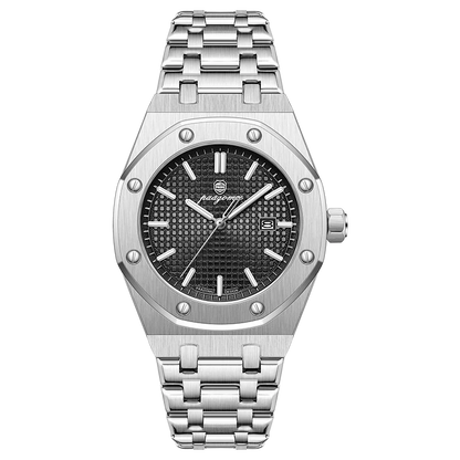 PAAZOMU Luxury Waterproof Men’s Quartz Watch – Stainless Steel Sport