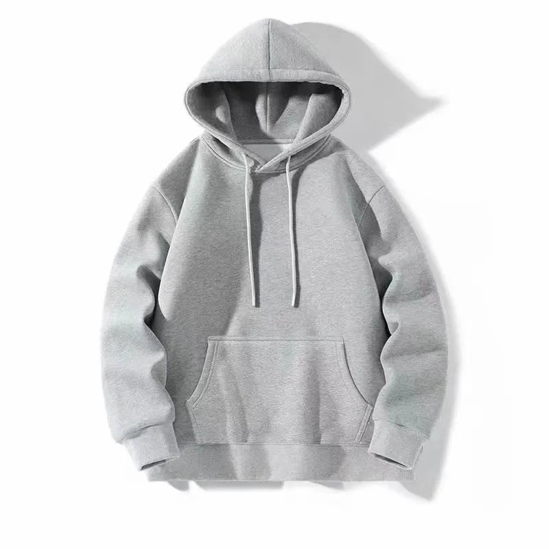 [Plus Size] Hooded Pullover Sweater for Men