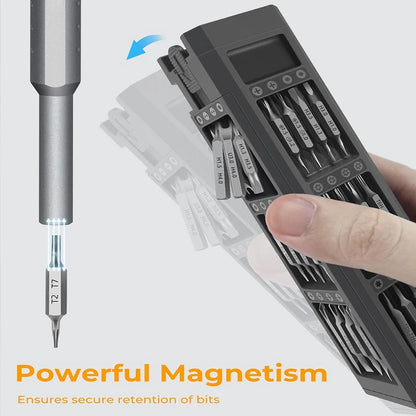 44-in-1 Magnetic Precision Screwdriver Set – Portable Repair Toolkit