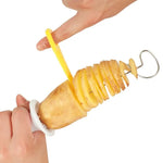 Whirlwind Potato Spiral Cutter - Creative Kitchen Gadget