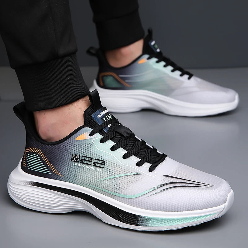 Men’s Luxury Fashion Sneakers – Breathable Casual Running Trainers