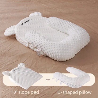 Sunveno Newborn Anti-Spit Up Slope Pad Baby Feeding Support Pillow