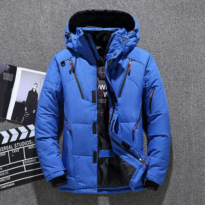 Winter Fashion Thicken Men Parkas Coats with Hood
