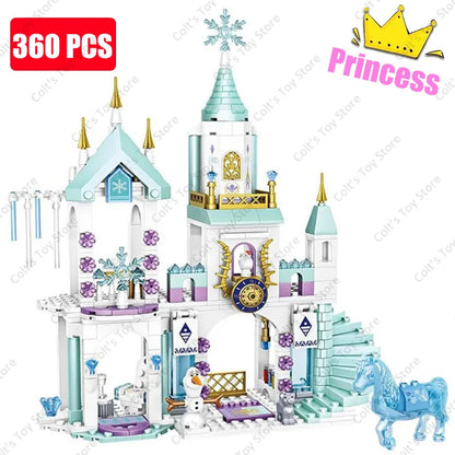 Girls Friendship Tree House Villa Castle Building Blocks