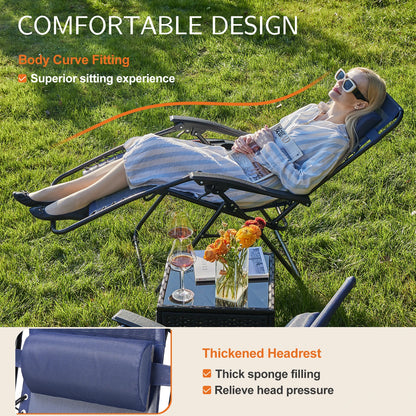 JHK Zero Gravity Recliner Set of 2